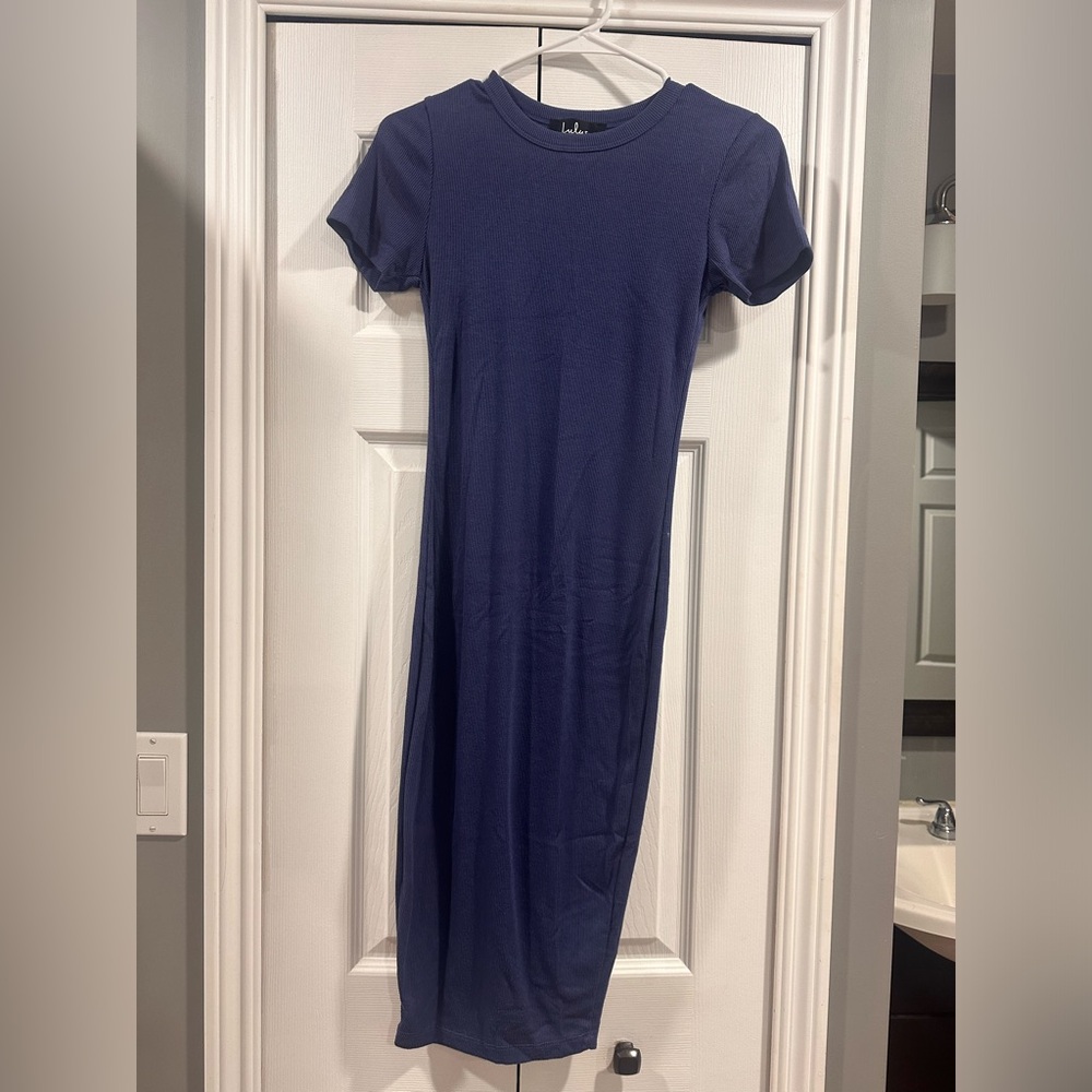 Midi shirt dress